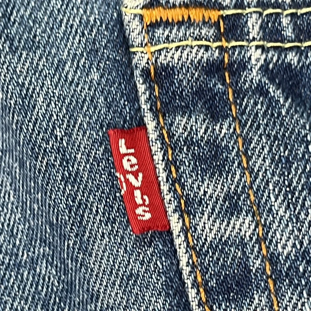 Levis 550 Jeans Mens 42x27 Medium Wash Denim Straight Leg‎ 5 Pocket Classic EUC